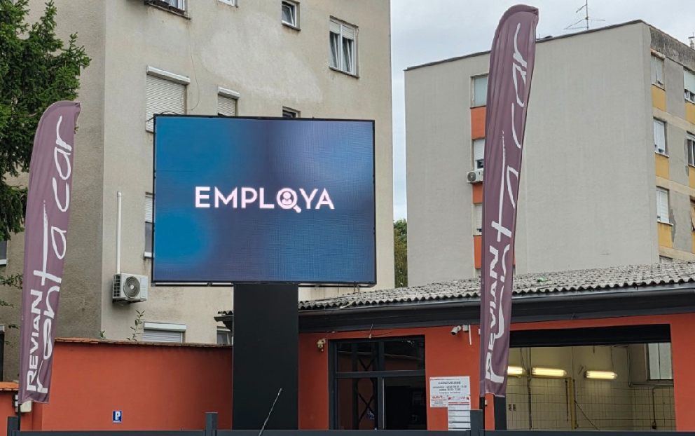 Employa DOOH kampanja