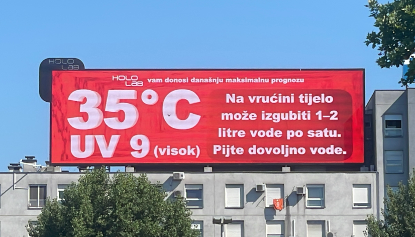 Koliko je vani DOOH kampanja
